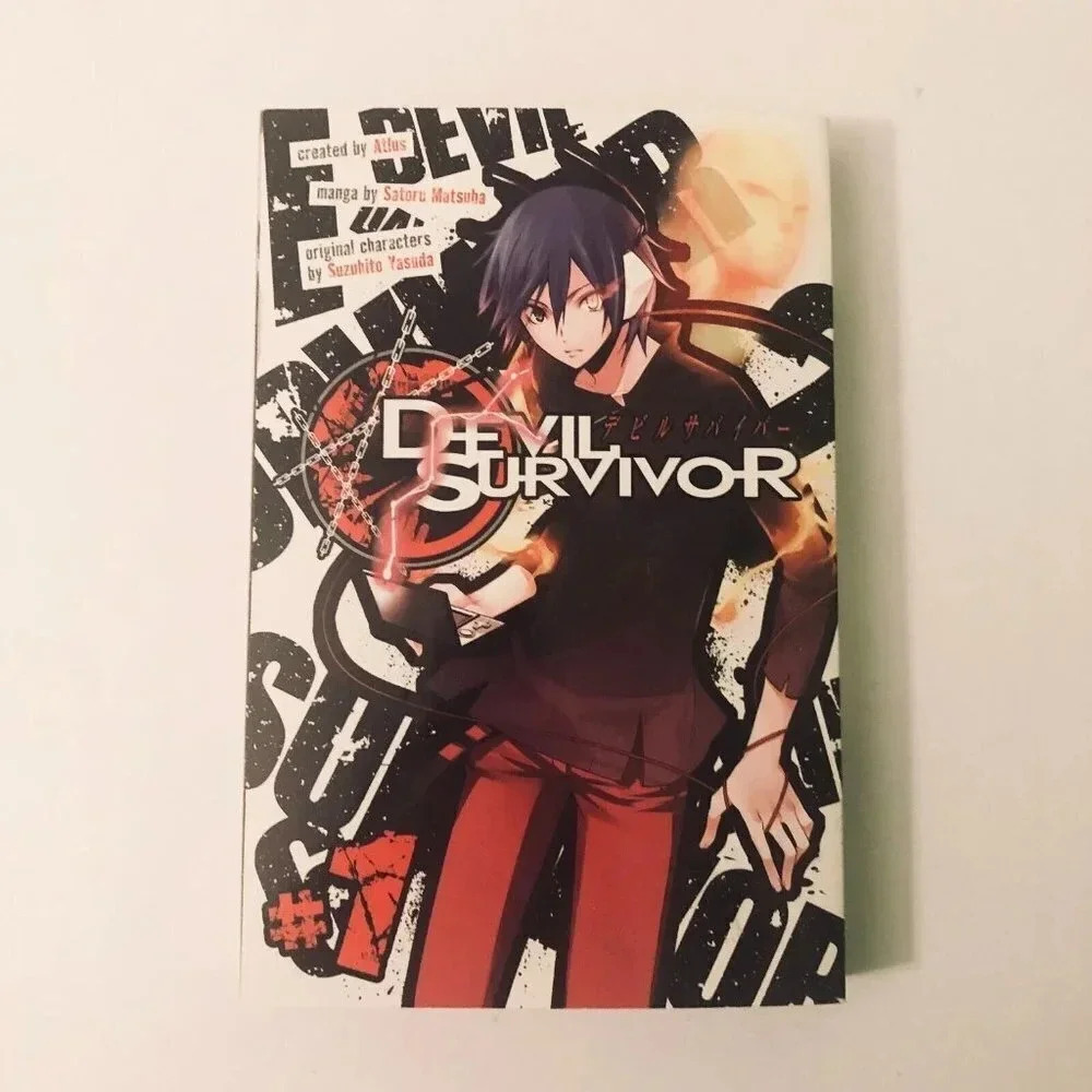 Devil Survivor  English Volume 1 Satoru Matsuba Manga Paperback Book